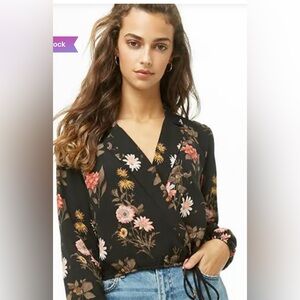 Women’s floral blouse